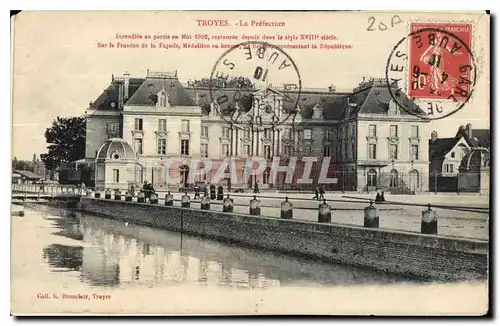 Cartes postales Troyes la Prefecture