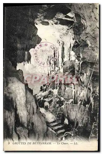 Cartes postales Grottes de Betharram le Chaos