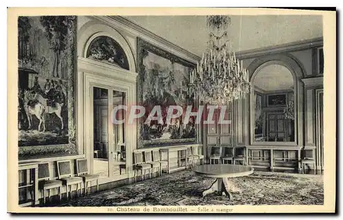 Cartes postales Chateau de Rambouillet Salle a manger