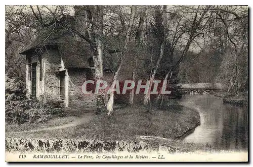 Cartes postales Rambouillet le Parc les Coquillages et la Riviere