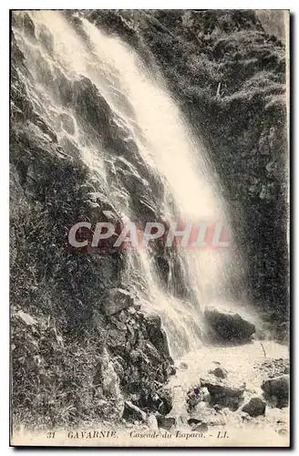 Cartes postales Gavarnie Cascade du Lapaca