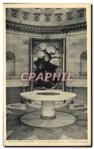Cartes postales Parc de Rambouillet La Table de Napoleon