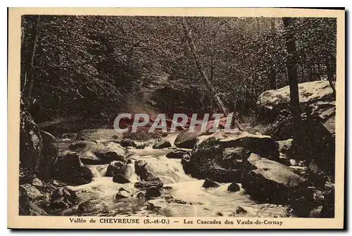 Ansichtskarte AK Vallee de Chevreuse S et O Les Cascades des Vaulx de Cernay