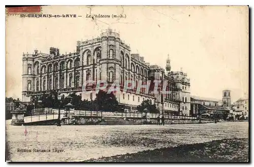 Cartes postales St Germain en Laye Le Chateau
