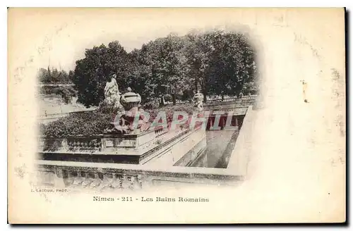 Cartes postales Aigues Mortes Les Bains Romains