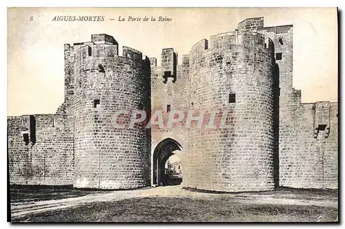 Cartes postales Aigues Mortes La Porte de la Reine