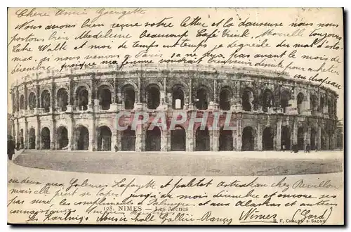 Cartes postales Nimes Les Arenes