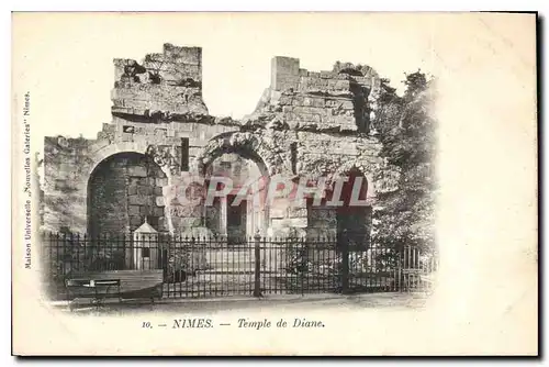 Cartes postales Nimes Temple de Diane