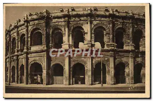 Cartes postales Nimes Gard Vue exteriure des Arenes