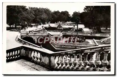 Ansichtskarte AK Nimes Gard Jardin de la Fontaine