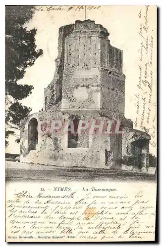 Cartes postales Nimes La Tourmagne Tour Magne