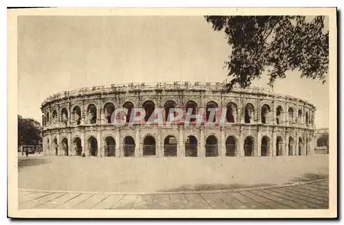 Ansichtskarte AK Nimes Les Arenes Cote sud