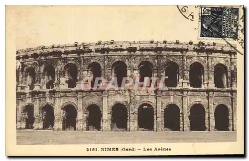 Cartes postales Nimes Gard Les Arenes