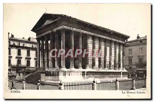 Cartes postales Nimes La Maison Garree