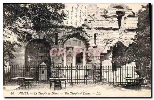 Cartes postales Nimes Le Temple de Diane