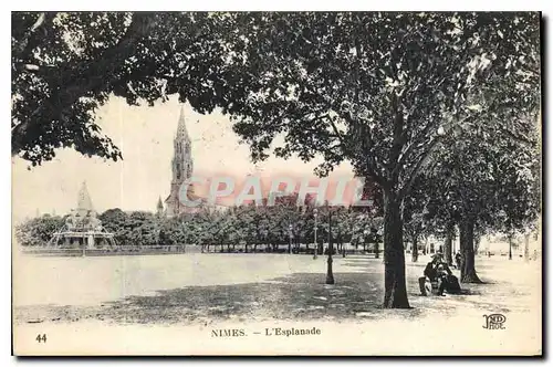 Cartes postales Nimes l'Esplanade