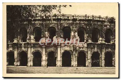 Cartes postales La Douce France Nimes Gard les Arenes