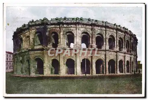 Cartes postales Nimes Gard Les Arenes cote Ouest