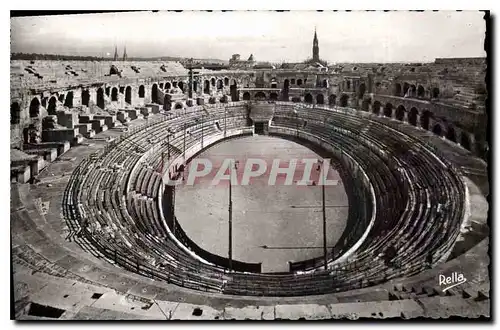 Ansichtskarte AK Nimes Gard Les Arenes Romaines