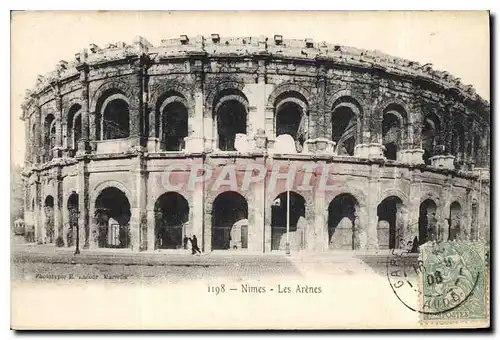 Cartes postales Nimes Les Arenes