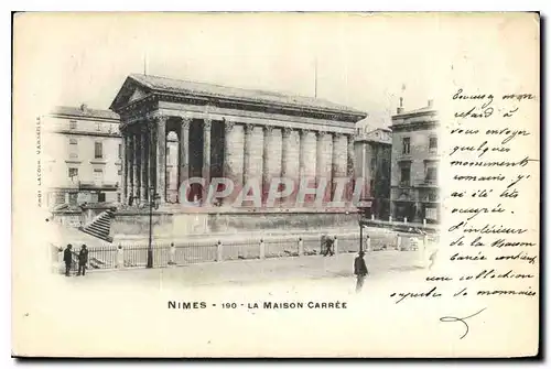 Ansichtskarte AK Nimes La Maison Carree