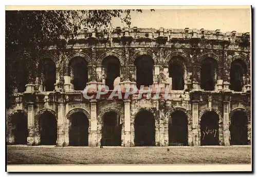 Cartes postales La Douce France Nimes Gard les Arenes