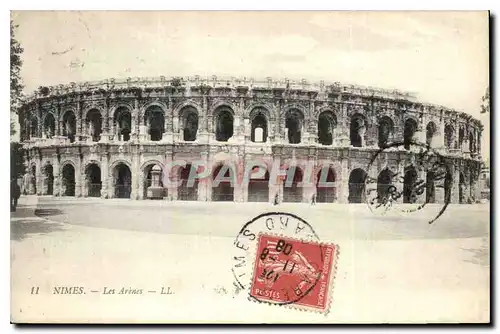 Cartes postales Nimes les Arenes