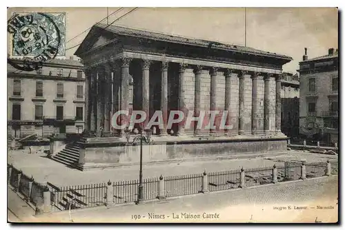 Cartes postales Nimes la Maison Carree