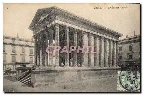 Cartes postales Nimes La Maison Carree