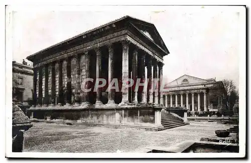 Ansichtskarte AK Nimes la Maison Carre monument romain