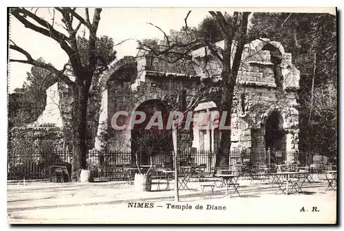 Cartes postales Nimes Temple de Diane