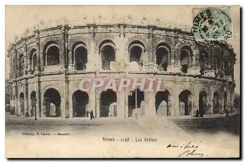 Cartes postales Nimes Les Arenes