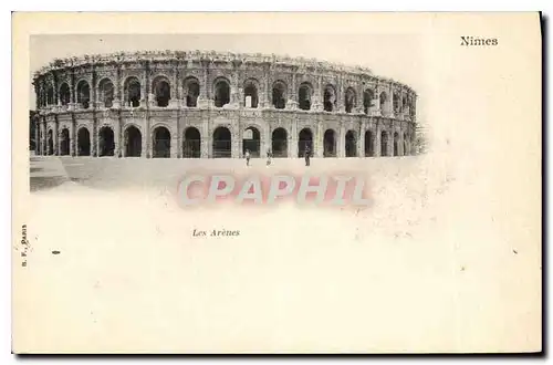 Cartes postales Nimes les Arenes