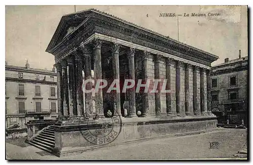 Cartes postales Nimes la Maison Carree