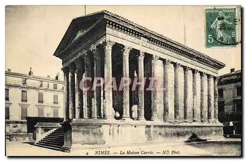 Cartes postales Nimes La Maison Carree