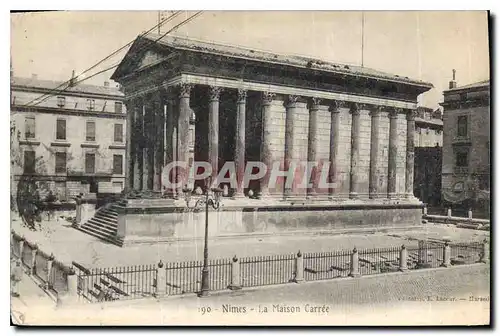 Cartes postales Nimes la Maison Carree