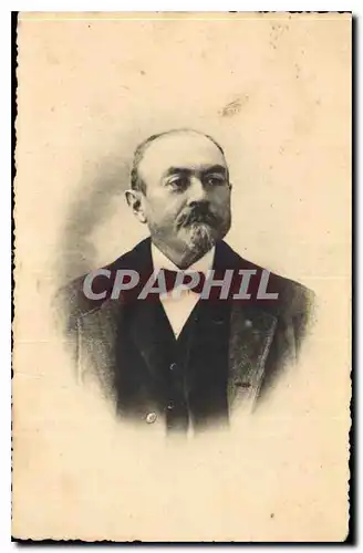 CARTE PHOTO Homme Maxim Bernard Paris 1910