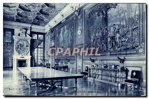 Cartes postales Chantilly Galerie des Certs Salle