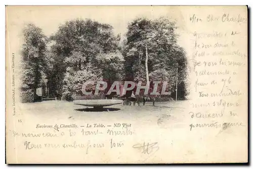 Cartes postales Environs de Chantilly la Table