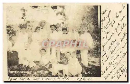 CARTE PHOTO envions du Cap 1908 Poirier