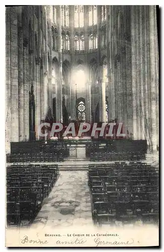 Cartes postales Beauvais le Choeur de la Cathedrale