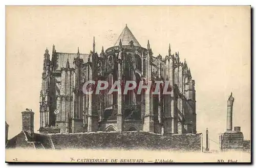 Cartes postales Cathedrale de Beauvais l'Abside