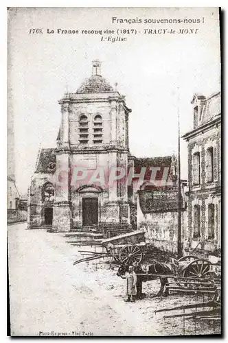 REPRO Tracy le Mont L'Eglise Militaria