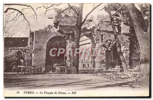 Cartes postales Nimes le Temple de Diane