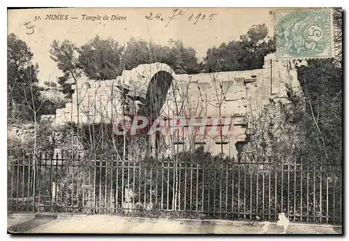 Cartes postales Nimes Temple de Diane