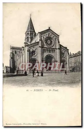 Cartes postales Nimes St Paul