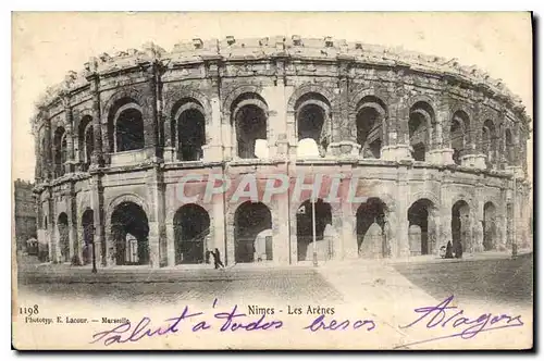 Cartes postales Nimes Les Arenes