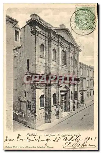 Cartes postales Nimes Chapelle de l'ancien Lycee