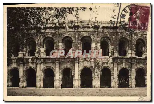 Cartes postales La Douce France Nimes Gard Les Arenes