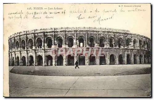 Cartes postales Nimes Les Arenes